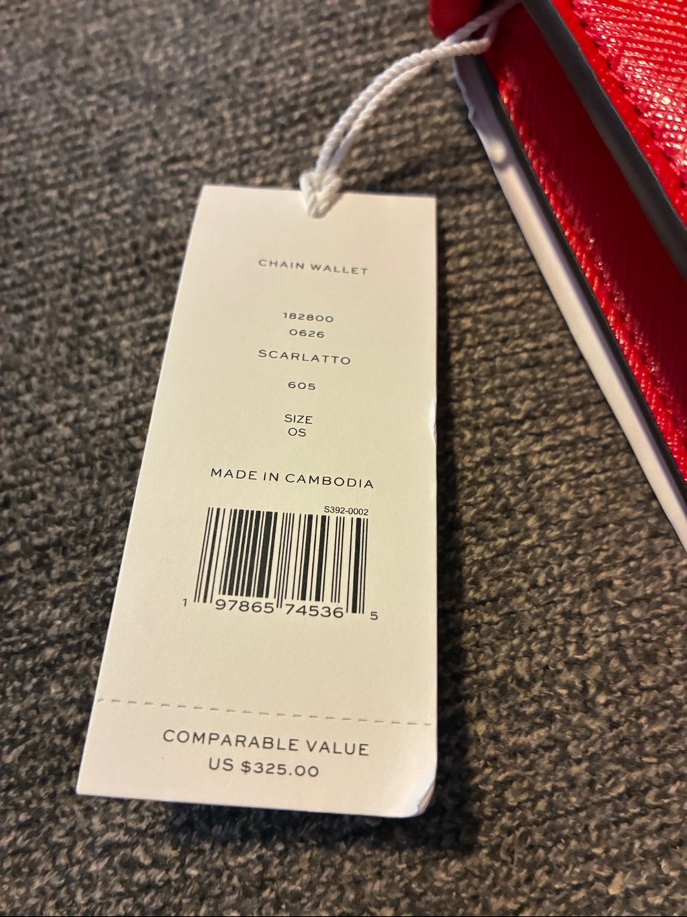 Tory Burch red crossbody - Picture 5 of 7